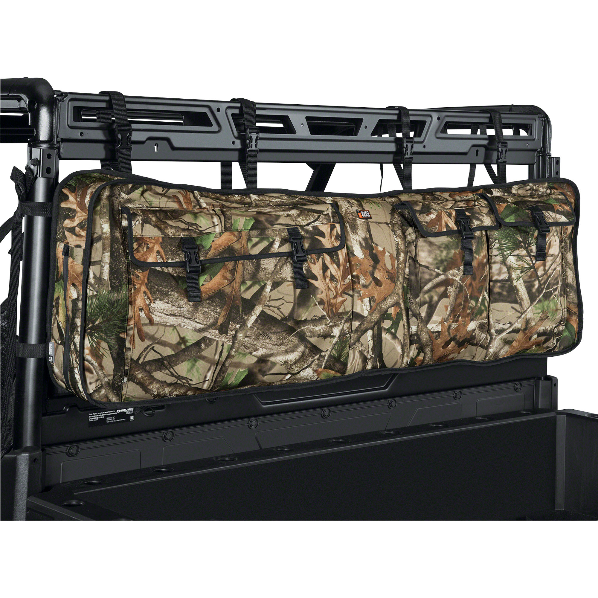 Classic Accessories Quad Gear UTV Double Gun Carrier, Camo, Fits Polaris, Yamaha, Kawasaki UTV, Model# 18-130-016001-00